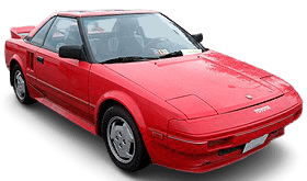 Toyota MR2 1985-1989 (AW11) Replacement Wiper Blades