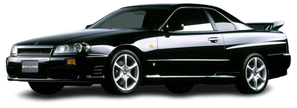 Nissan Skyline 1998-2001 (R34) Coupe GTT GTR Replacement Wiper Blades