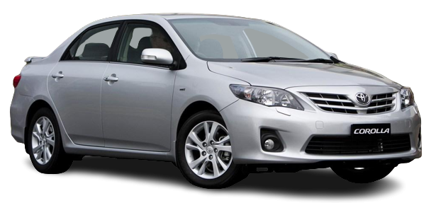 Toyota Corolla 2007-2012 (E150 E140) Sedan Replacement Wiper Blades