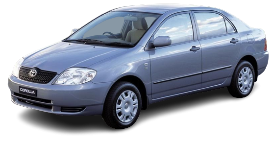 Toyota Corolla 2001-2007 (E120) Sedan Replacement Wiper Blades