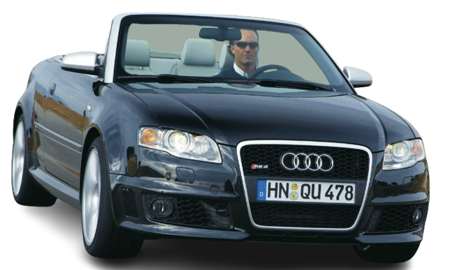 Audi RS4 2007-2007 (B7) Cabriolet / Convertible Replacement Wiper Blades
