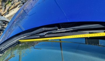 What happens if you fit a bigger wiper blade than standard sizes?